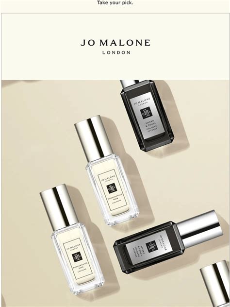 jo malone sample sale.